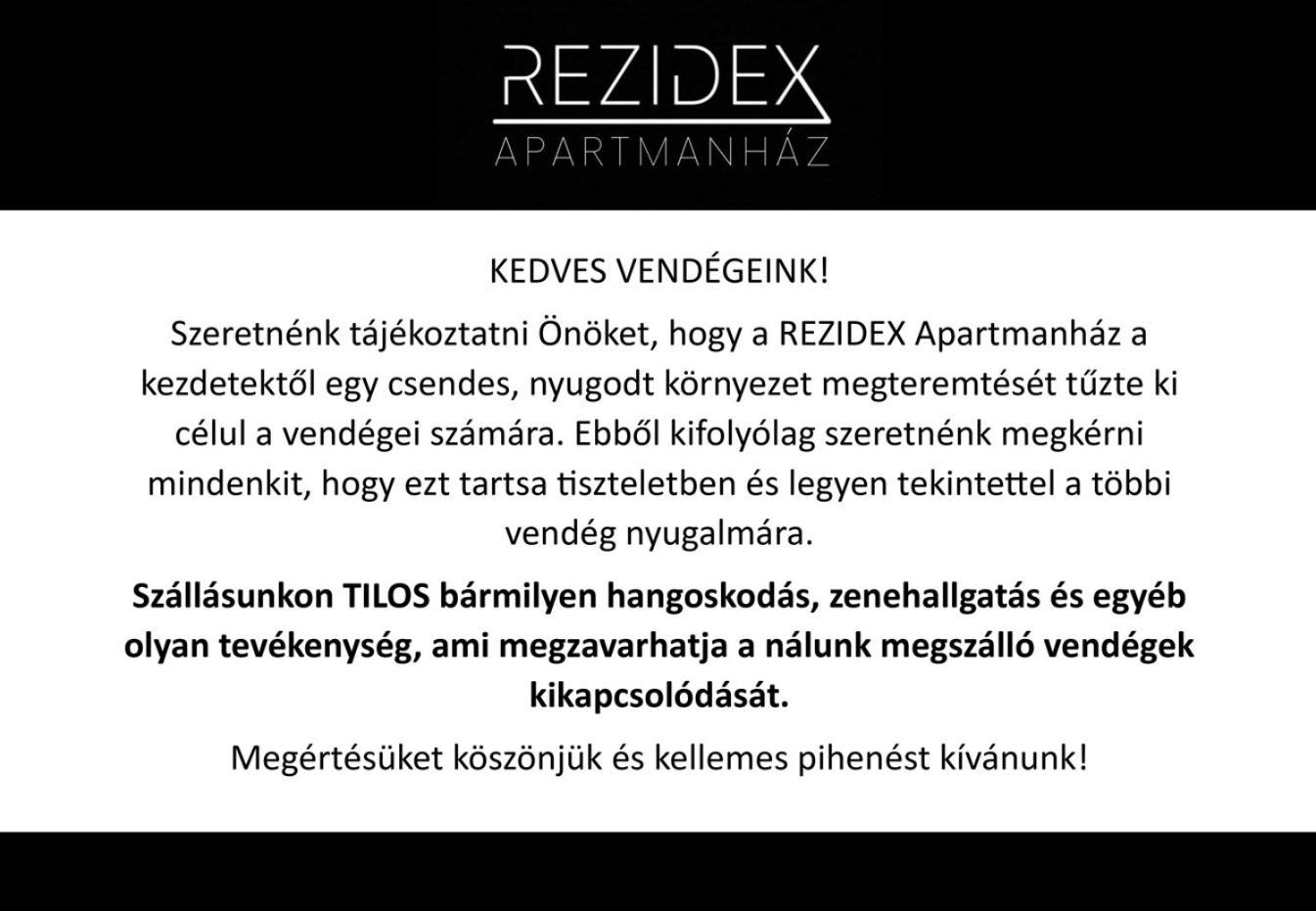 Rezidex Apartmanhaz 세게드 외부 사진